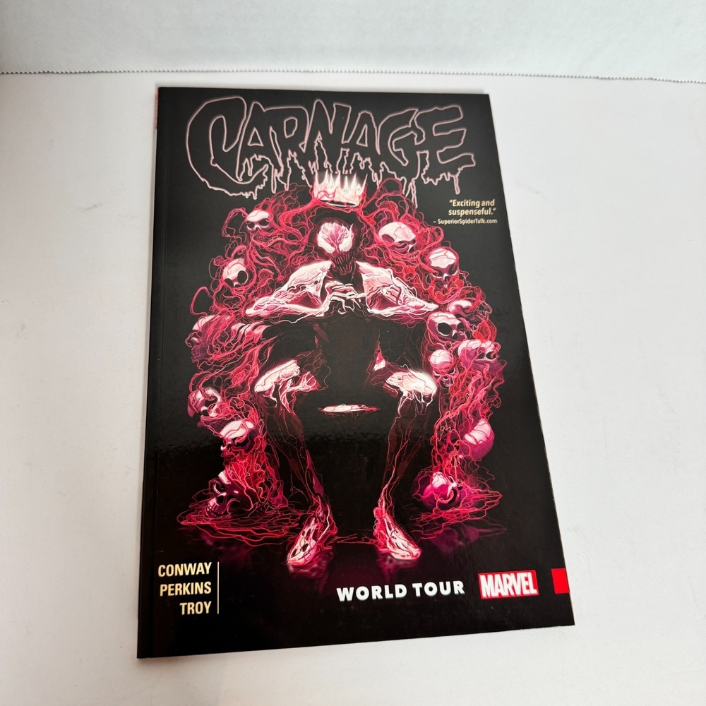Carnage World Tour Volume 2 Gerry Conway 2016 1st Printing Comic‎ Book Paperback